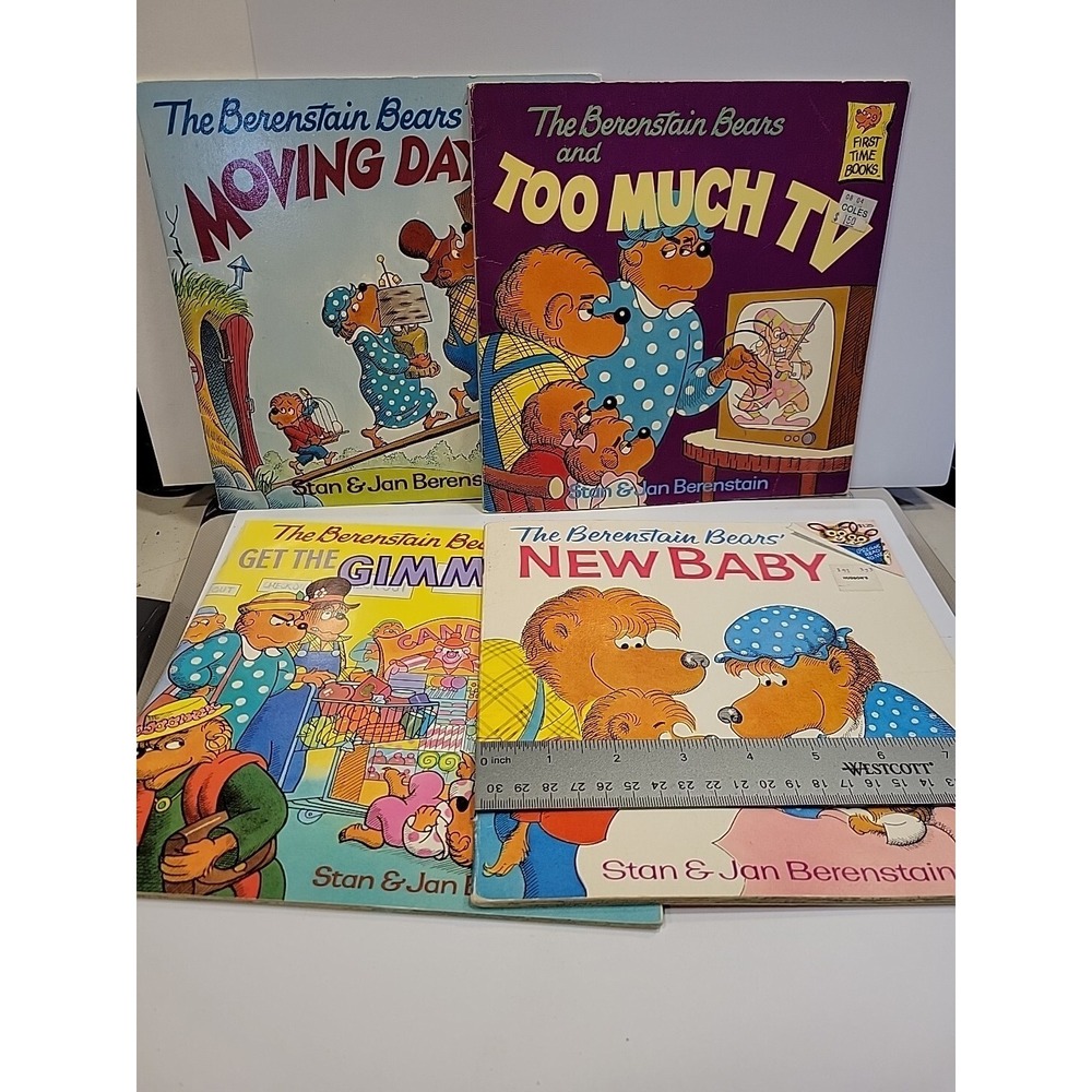 The Berenstain Bears- Get The Gimmies, Moving Day & New Baby, Too‎ Much Tv